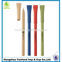 2015 hot selling fashion design cheap colorful 100% paper roll pen